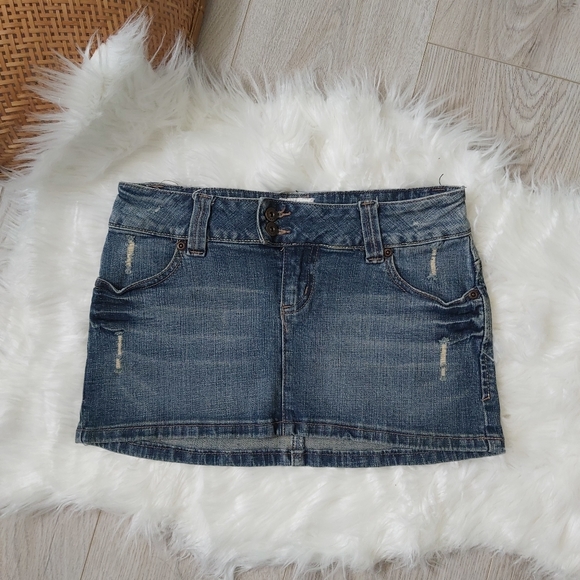 Garage denim mini skirt - Picture 1 of 5